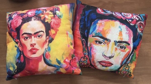 Frida kahlo art cushions - cushions, /
