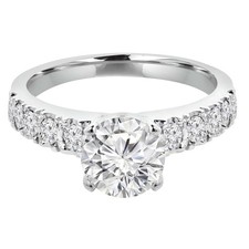 1.09 CT Round SI1 F Diamond