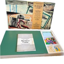 Vintage 1973 Waddingtons Business Game / Mine A Million Board Game - VGC