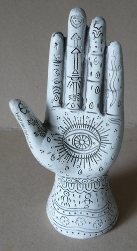 Hamsa hand god - hand, of