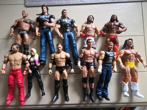 Wwe mattel figures lot - wwe,
