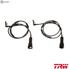 WARNING CONTACT BRAKE PAD WEAR