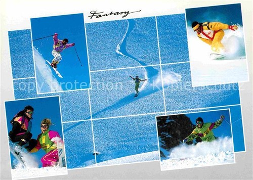 Skiing ski and - skiing, surf