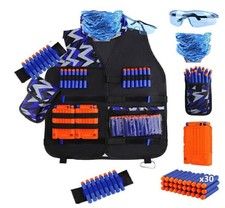 Tactical Vest Jacket Set for Nerf Guns N-Strike Elite Series Tactical Vest  F4G1