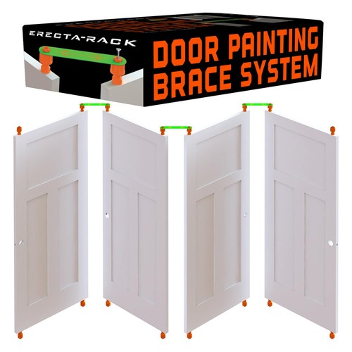 Door painting stand for to - stand, up