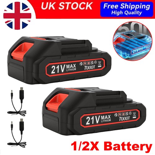 2pack 21v rechargeable - 21v,