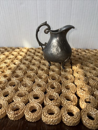 Elegant vintage antique pewter - elegant,