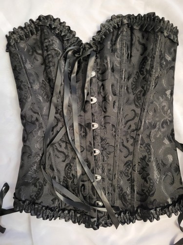 Women boned lace - women's, lace-up