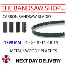 Record Power BS250  (1790mm) 70 1/2"  Replacement Bandsaw Blades     