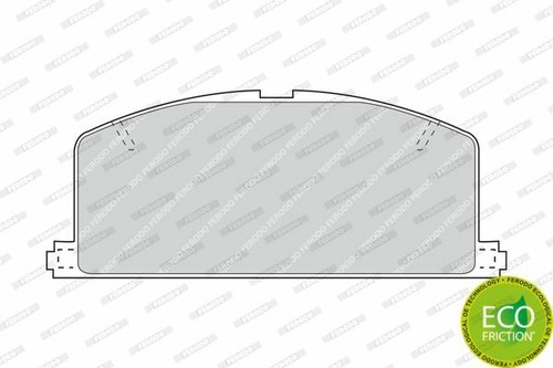 Front brake pad - pad, set
