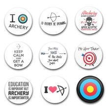 25mm inch button badges - 25mm,