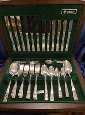 Oneida Super Stainless Community Plate Cutlery Canteen - Serves 6 - COMPLETE