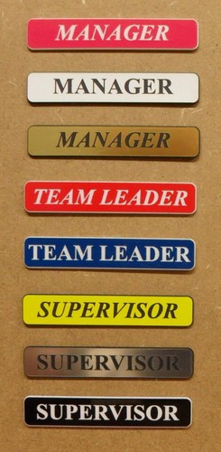 Name badge job title - title,