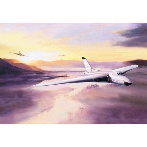 Avro vulcan bomber jet - bomber,
