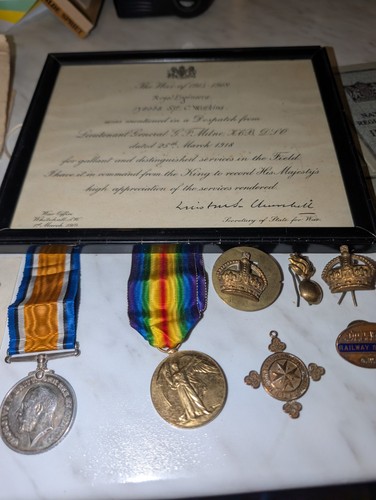 Ww1 mention dispatches plus - dispatches,