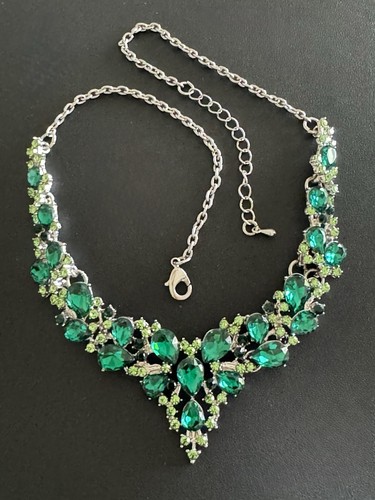 Vintage green rhinestone - vintage,
