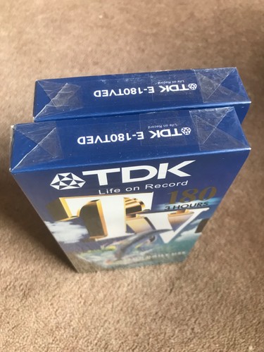 Tdk 180 hour blank vhs - 3,
