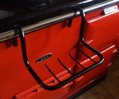 Aga tea towel - aga, holder