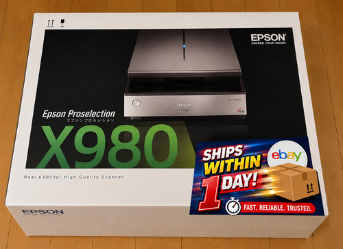 Epson x980 flatbed scanner - gt-x980,