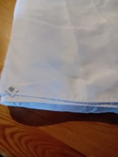 ten white large catering table cloths 