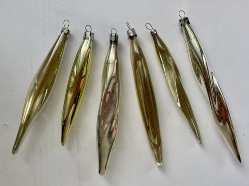 Set glass icicles - 6,