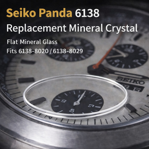 Seiko panda 6138 mineral - seiko,