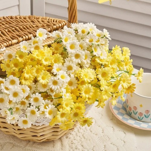 48pcs artificial daisy - 12-48pcs,