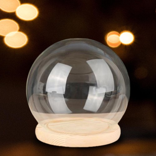 Display dome with - with, base