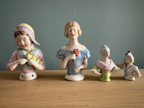Vintage half doll pin - 4,
