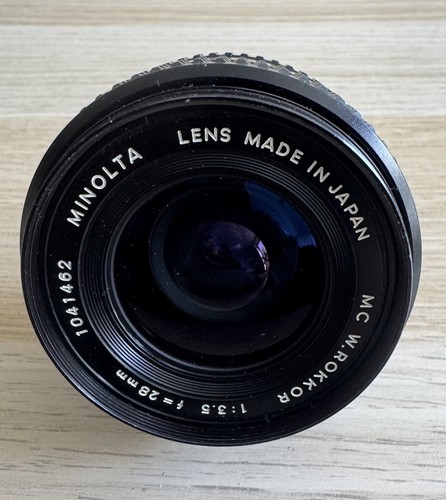 Minolta rokkor md 28mm - mc,