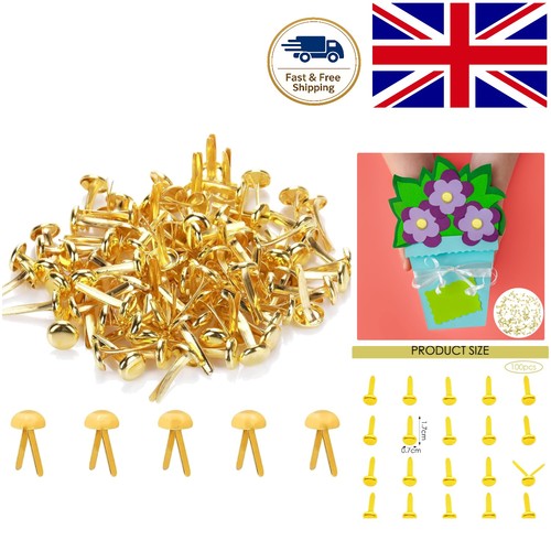 Elegant gold mini - mini, brads: