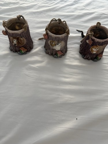 Set ceramic brown tree - set, of