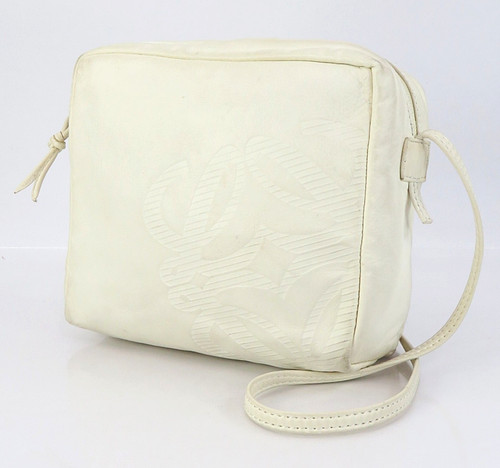 Authentic loewe white leather - loewe,