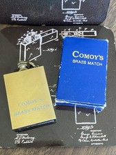 Comoy’s Brass Match Striker Lighter Boxed