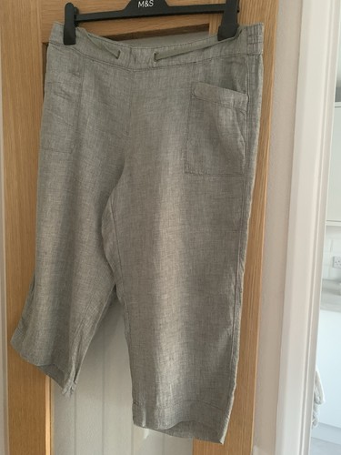 George linen trousers size - george,