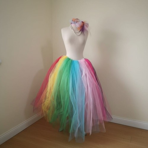 Long tulle skirt - , inch