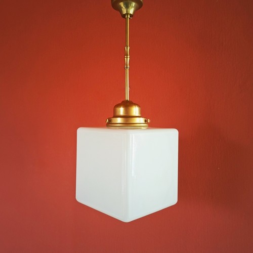 Glass cube pendant ceiling - cube,