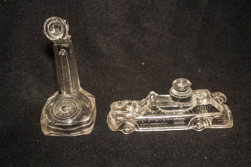 Vintage glass candy - vintage,