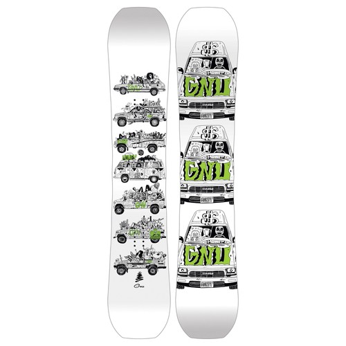Gnu money snowboard 154cm - gnu,