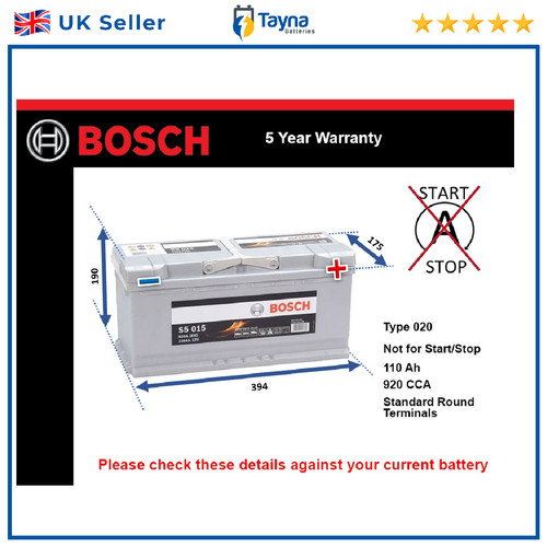 Battery fits iveco daily bosch - battery,