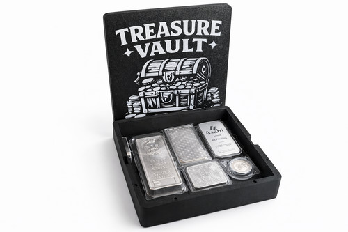 Treasure vault bullion storage - treasure,