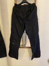 Berghaus Ladies Waterproof Trousers Size 12 Leg 31 Black Good Condition Used