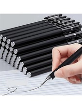 10/20pcs Black Matte Gel Ink