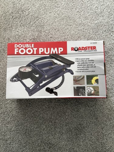 Roadster double foot pump - double, twin