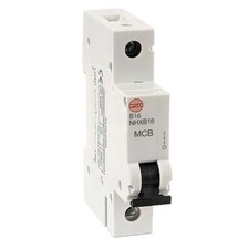 Wylex 16A MCB B Curve 6kA 1P