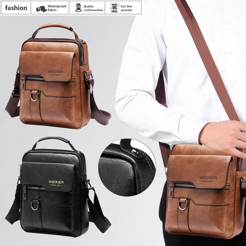 Men small messenger bags - small, pu