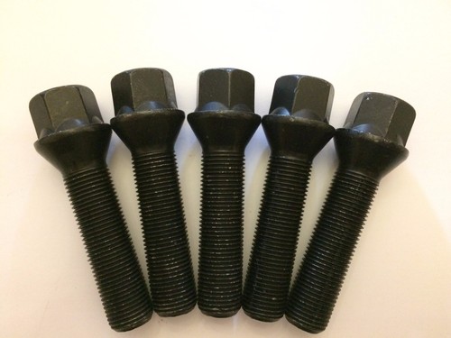 M12x1 75mm long black - 75mm,