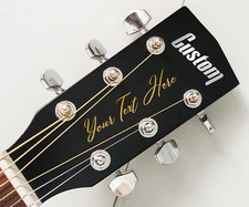 Custom Guitar Headstock