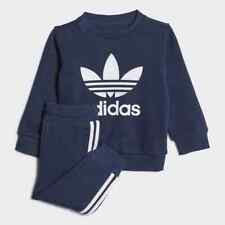 Adidas Baby Kids Toddler Boys Tracksuit Jogging Bottoms Top Sweatpants Joggers