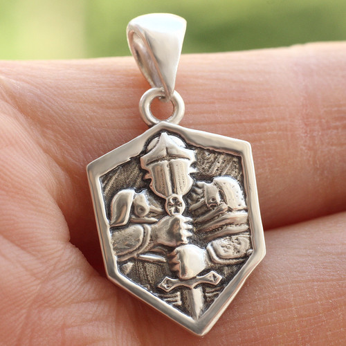 925 sterling silver knights - 925,